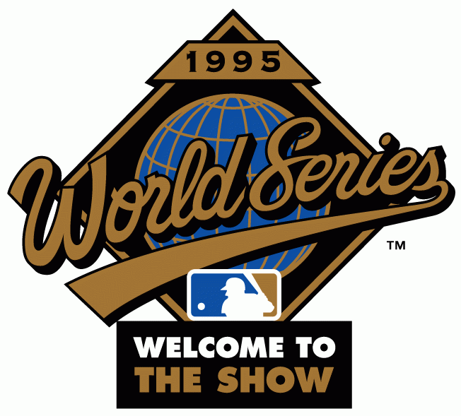 MLB World Series 1995 Alternate Logo iron on transfers for T-shirts